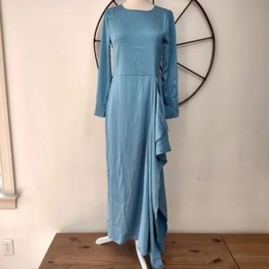 Stine Goya Hudson Delphinium light blue gown dress xs NWT $420